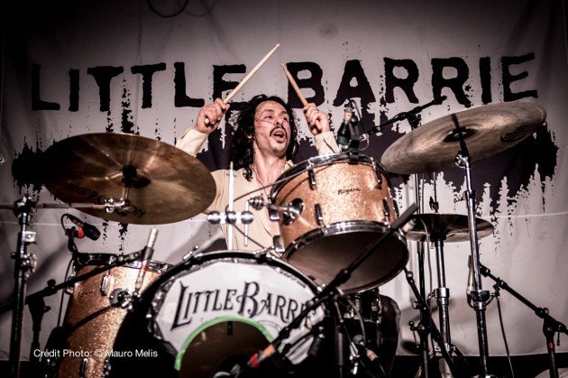 Little Barrie performing in Paris, La Boule Noire. Crédit Photo:© Mauro Melis