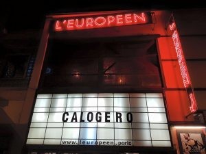 Calogero à L'Européen en février 2018